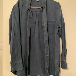 Woman’s Oversized Button Up! XL Boyfriend Style Fit.